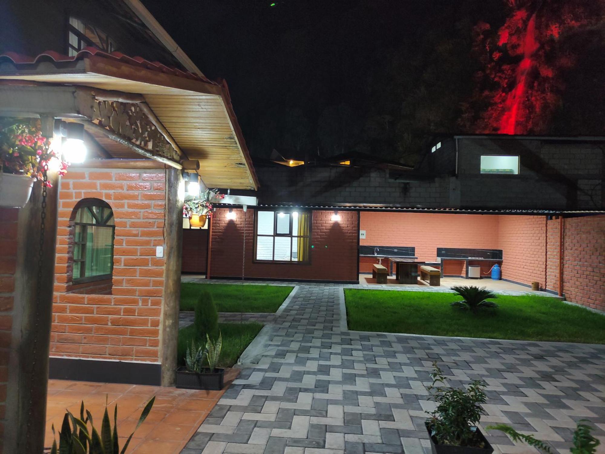 Villa Refugio De La Virgen Baños Exterior foto