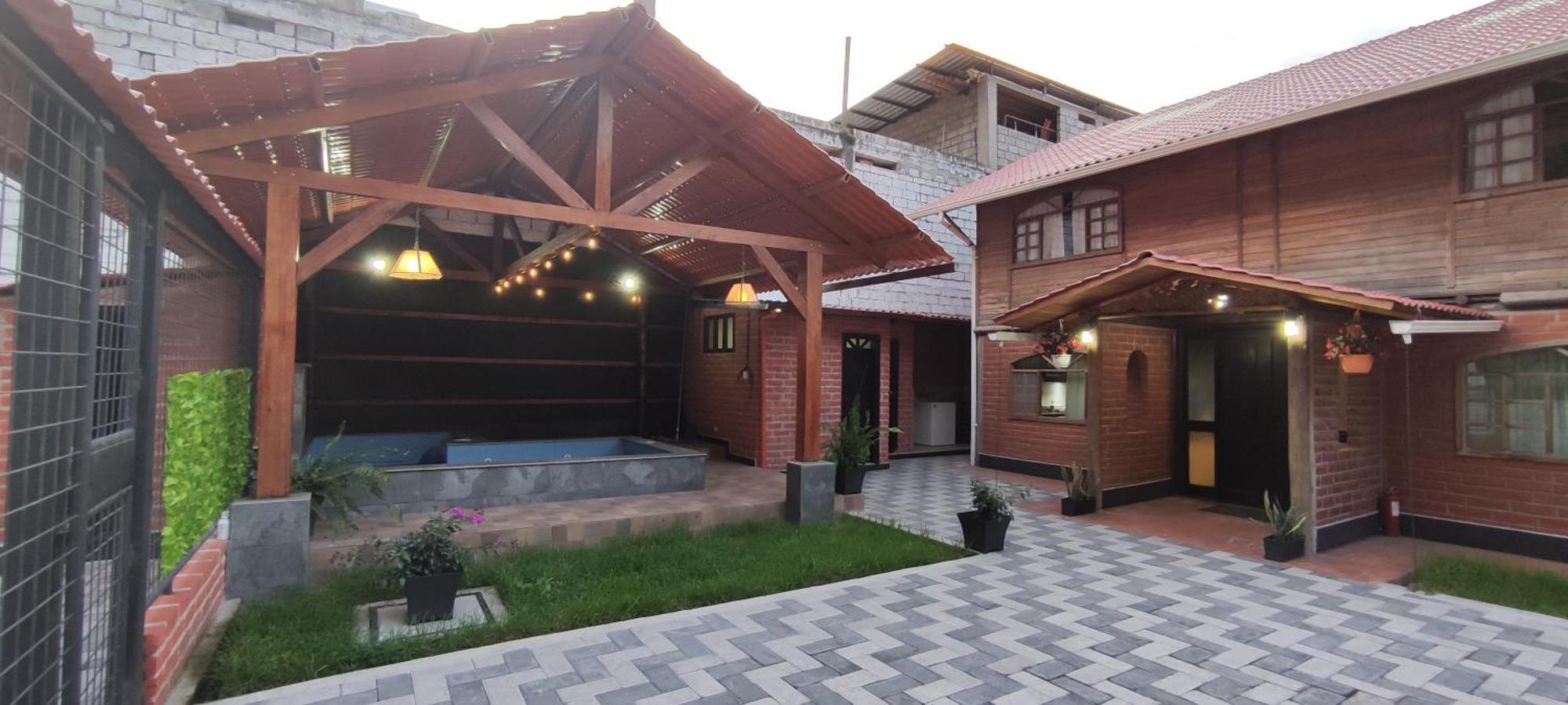 Villa Refugio De La Virgen Baños Exterior foto