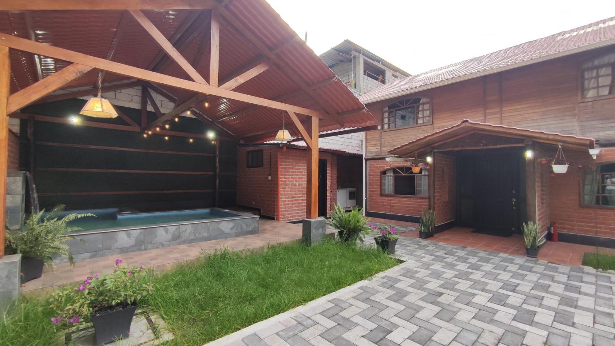 Villa Refugio De La Virgen Baños Exterior foto